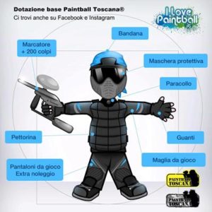 Noleggio Paintball Toscana Versilia Pisa